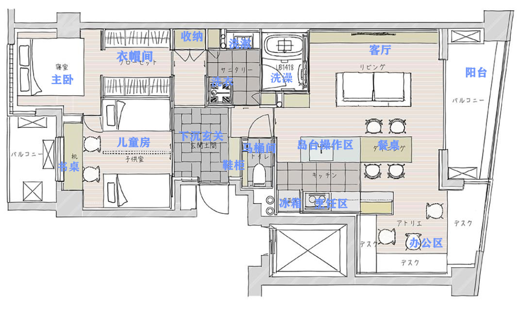 日式住宅的智慧，都藏在这套88㎡的房子里，住过就知道有多爽
