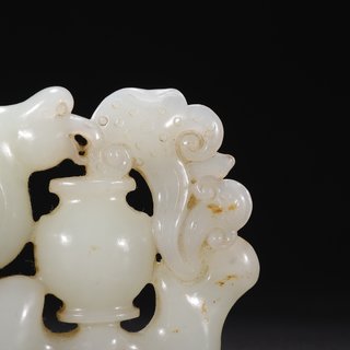 |旧藏·老和田玉一身平安摆件