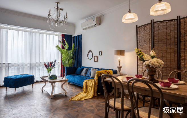 60平小户型,独特的混搭风装修,展现出不一样的美