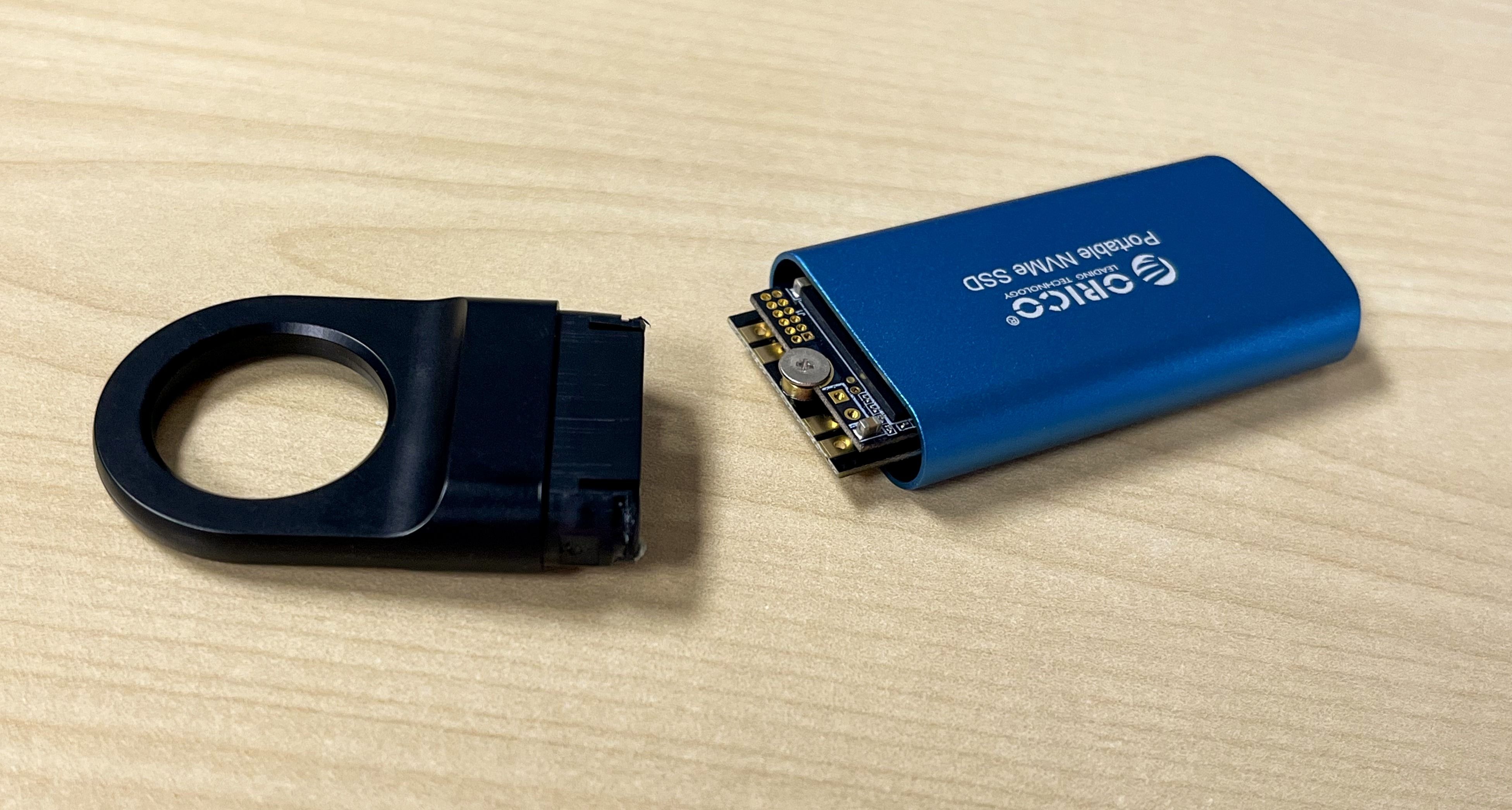 微软|奥睿科Protable NVMe SSD全网暴力首拆解,看看内部结构怎么样?