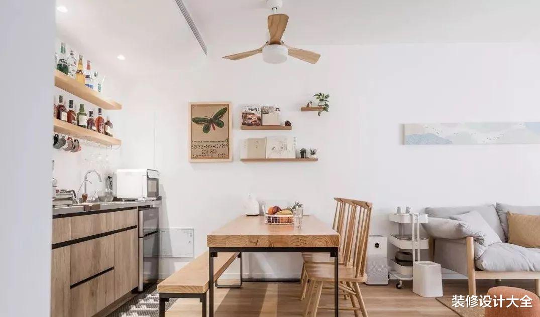 113平的北欧风三房，木与白的结合，轻松自在的小窝！