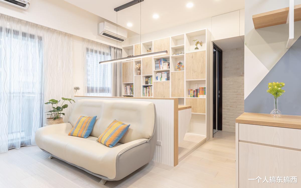 85平原木风两室一厅装修设计，真漂亮