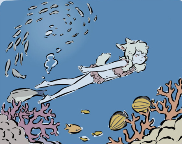 敖烈|非人哉:小玉在敖烈的嘴里游泳,这糟糕的姿势,她们两个都进去了