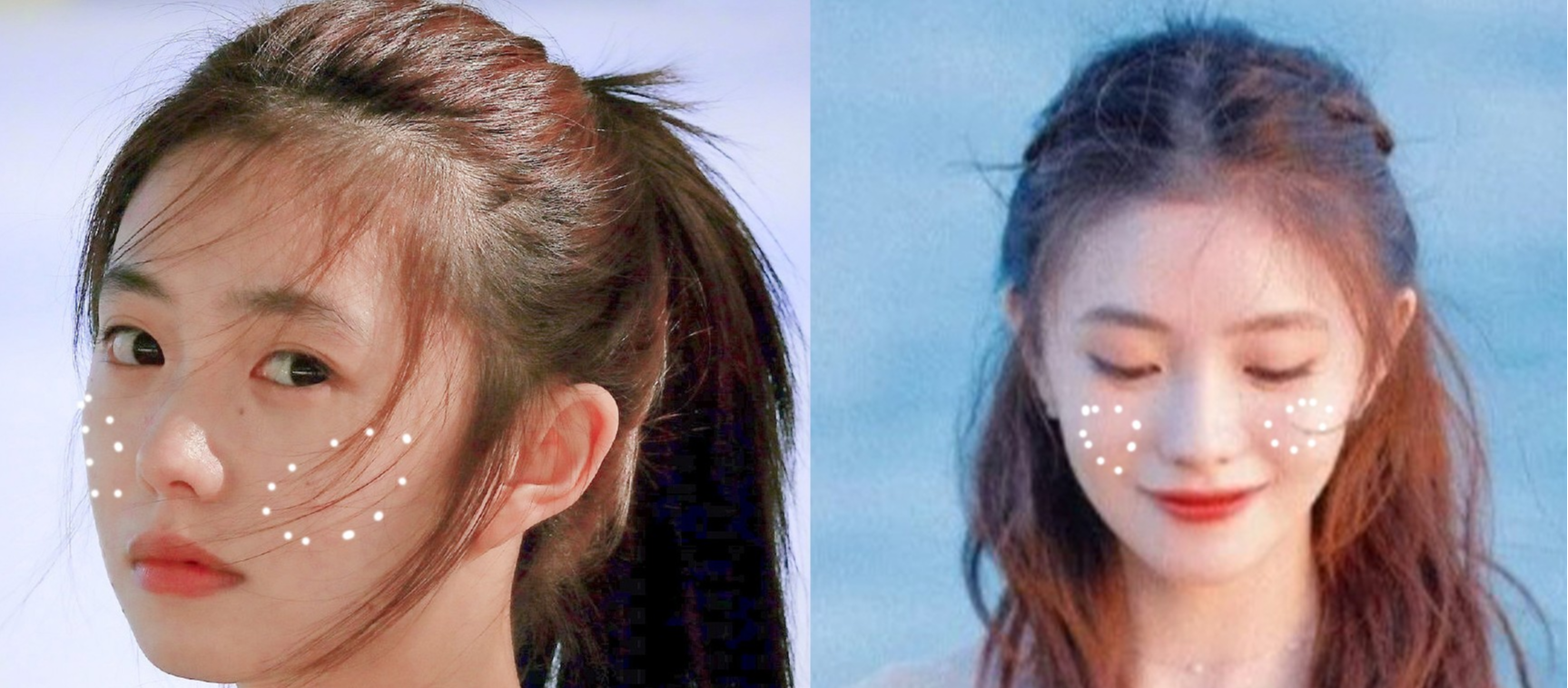 刘浩存 刘浩存清甜学妹妆真无敌了！四个妆容技巧！让你硬核减龄又气质 。