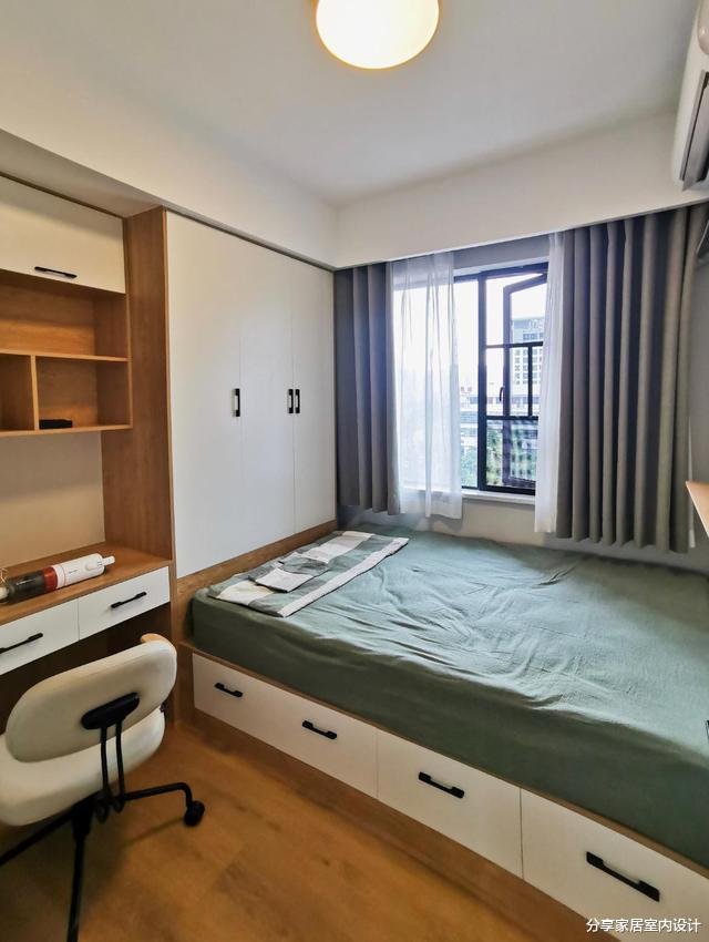 120平三居室新房,电视墙实用又大气,不要主卫太让人羡慕了!