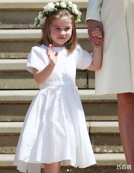 夏洛特公主越长越讨喜了！7岁的她，颜值气场向妈妈凯特看齐了