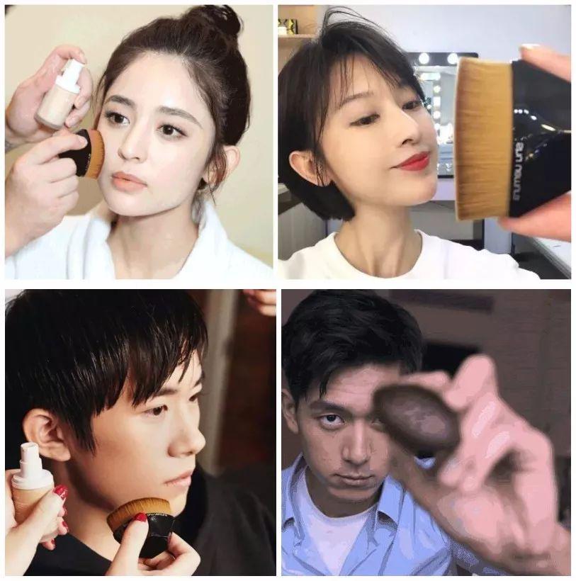 粉底液 有一种“尴尬”叫女星卡粉,高清镜头下妆容斑驳,细纹卡粉显老10岁