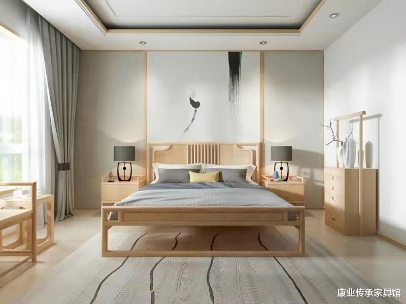 以浅木色铸就东方之美的新中式家居