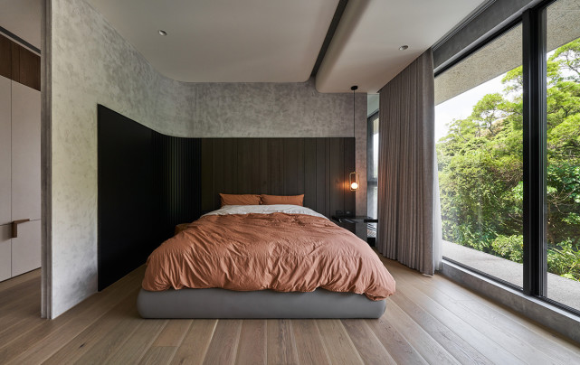 “去客厅化”的另一种设计,把客厅旋转45°后,简直不要太爽