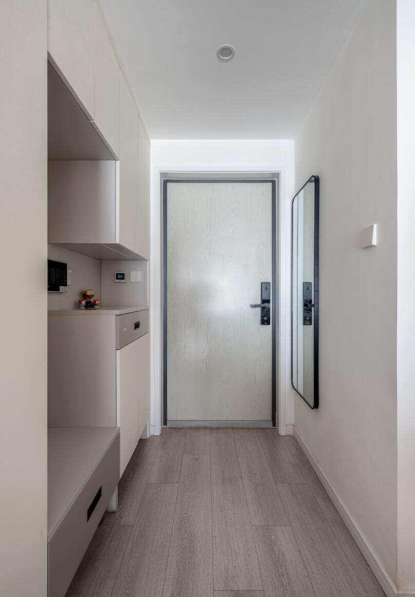 现代风不愧是主流风格!看她85㎡家,骨子里都透着一抹干净