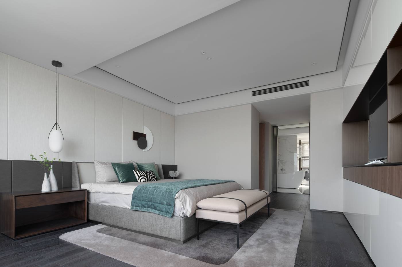 250平别墅设计,大气时尚灰色系的现代轻奢风就是不一样