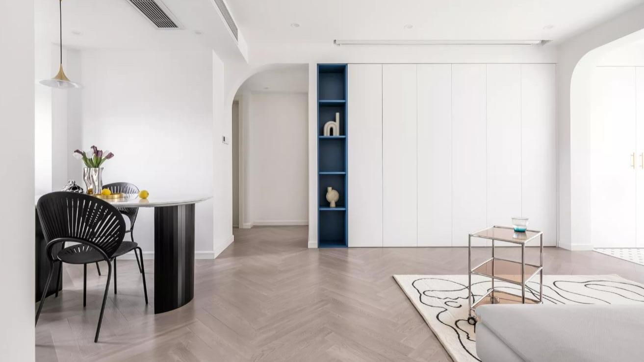 90后女主晒出88㎡新家，全屋化繁为简，骨子里都透着一抹优雅