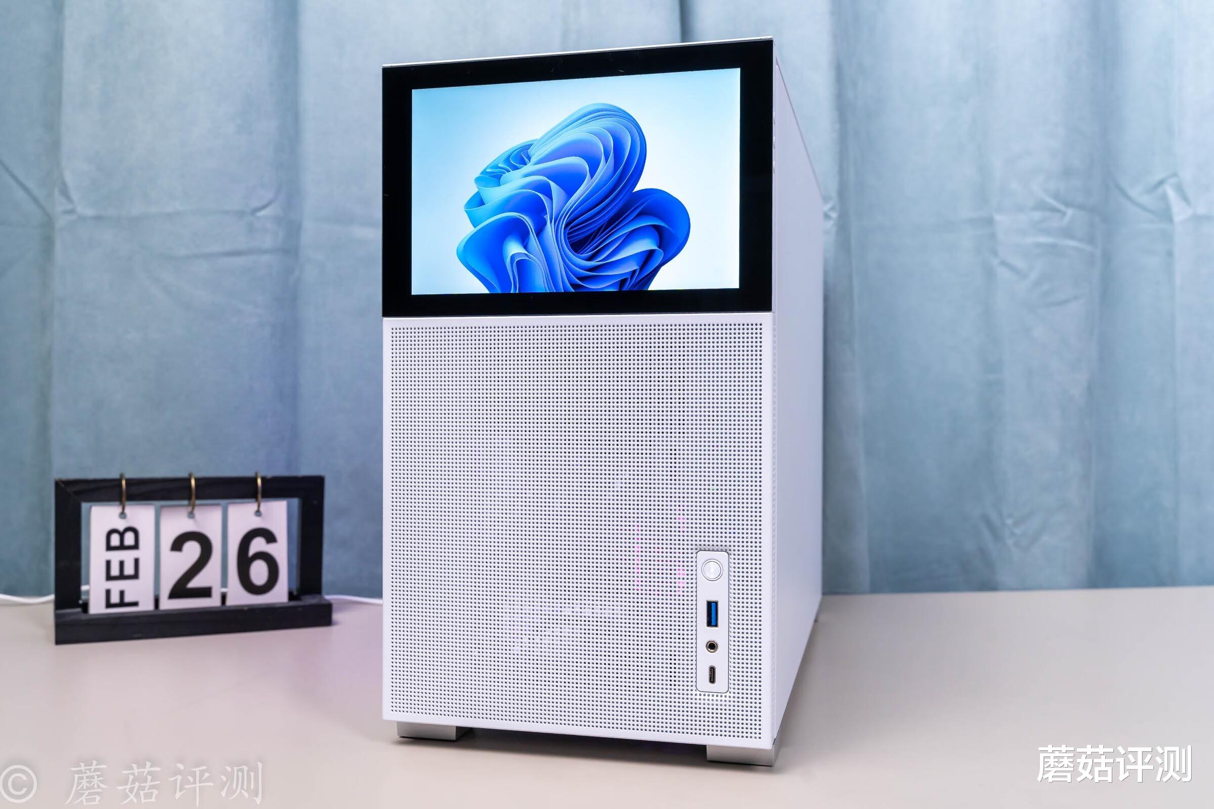 机箱|多一块屏幕,机箱功能更强大,乔思伯松果D31机箱Mesh副屏版 评测