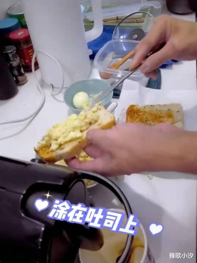 鸡蛋|刘德华罕见教煮菜，公开“鸡蛋沙律三明治”食谱，引爆粉丝围观
