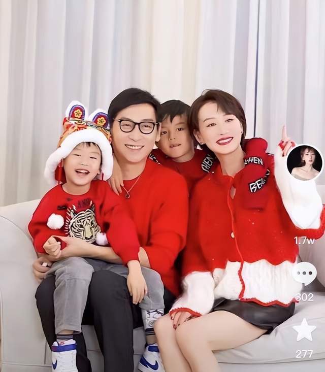 郭晓敏|江苏台一姐,和主持老公结婚10年恩爱如初,一家四口幸福美满