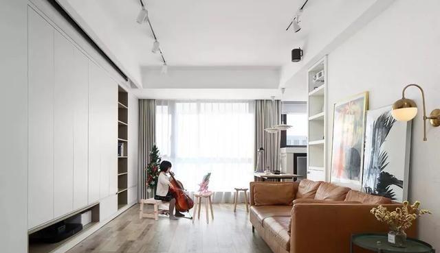 117㎡三居室改四居,全屋收纳太逆天了,使用面积直接翻倍!