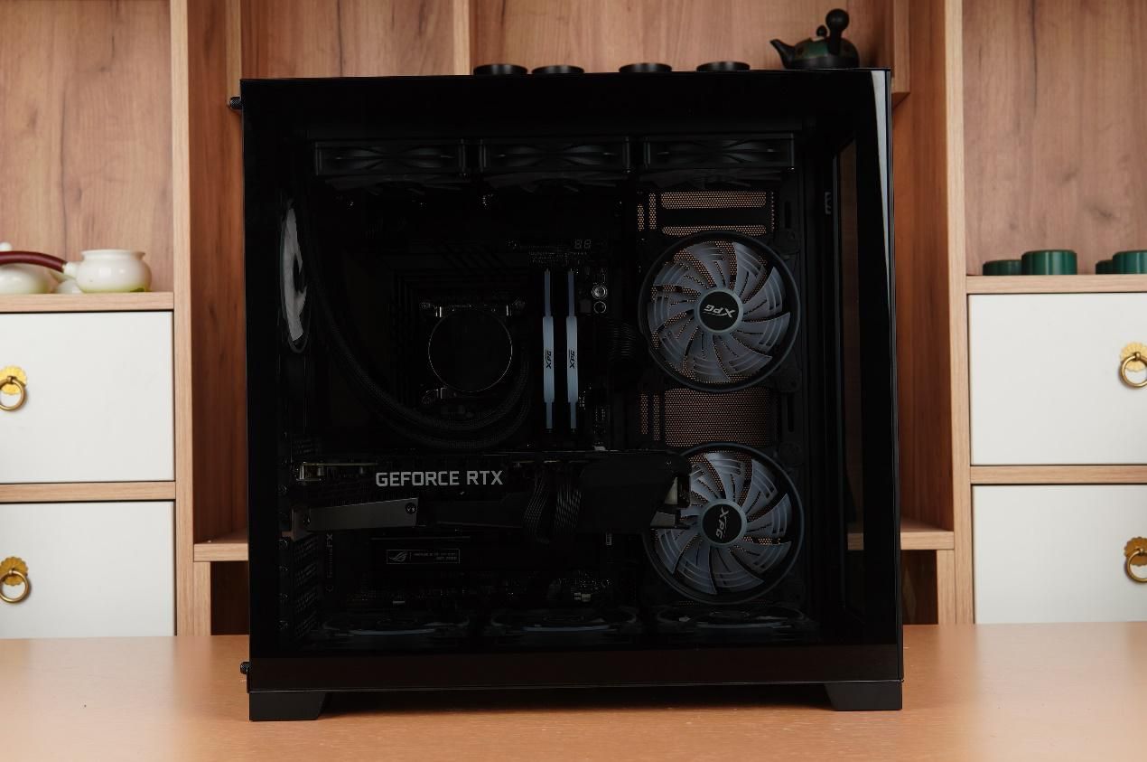 微信|i7-13700K+RTX3080Ti+XPG飓风风扇的光污染主机装机分享