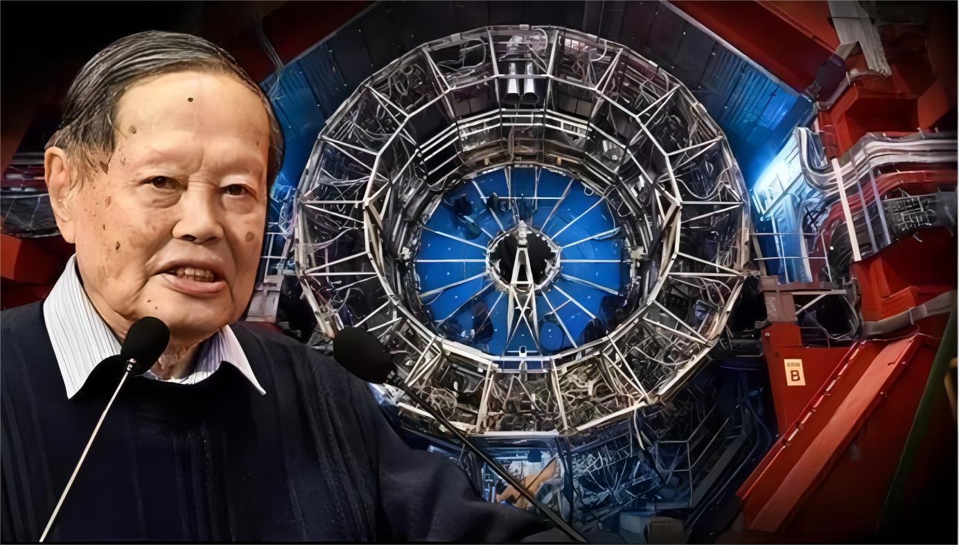 杨振宁明确表示反对中国开始建设大型对撞机而这一发言很快就遭到了