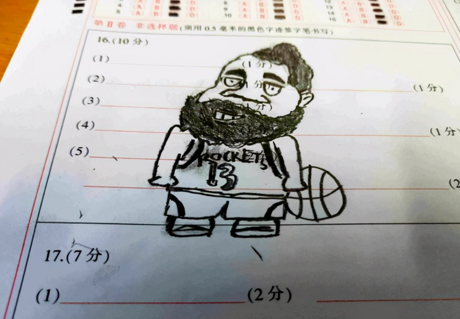 美术|中学生“0分试卷”火了，班主任看后想打人，美术老师：画得不错