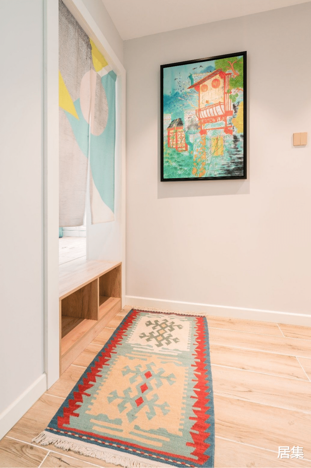 61平的旧房，改造后添加绿色，给空间带来绿意和生机