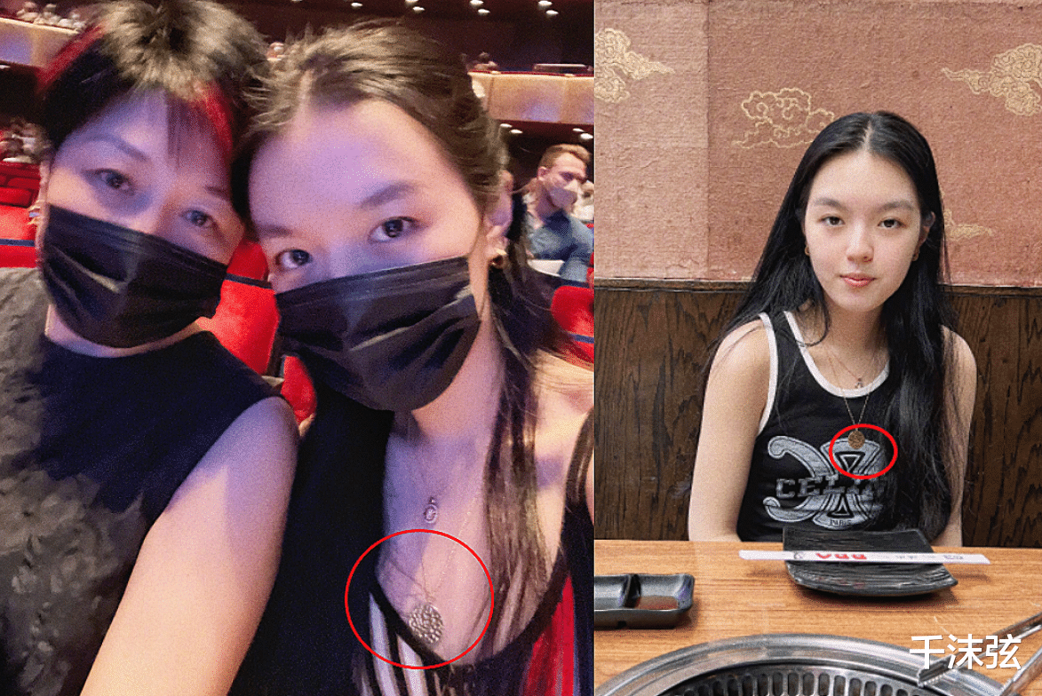 李咏|哈文与女儿美国过春节!母女豪宅外晒太阳,戴着李咏遗物不离身