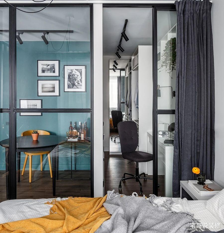 90后小夫妻40㎡的家,室内配色让人赏心悦目,堪称小户型样板间