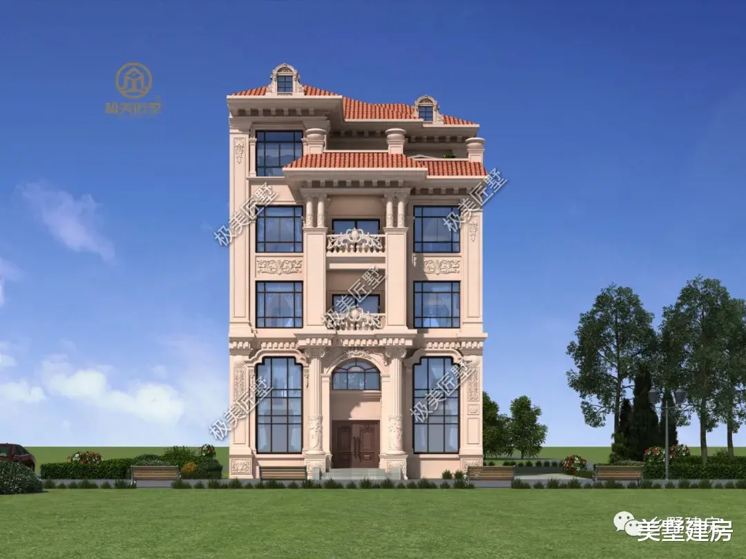 农村豪华四层大别墅，一家人都住的下，喜欢快快收藏