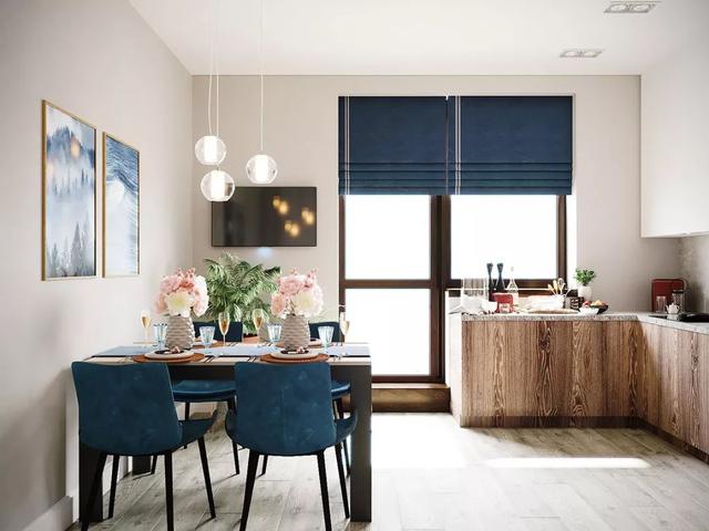 以简单白作为装修设计的主调,整个空间宛若仙境,实用美观