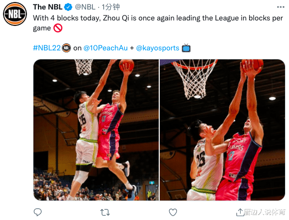 周琦|NBL-凤凰大胜破坏者赢生死战 周琦22+6+4重返盖帽榜第一