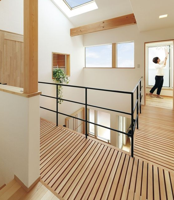 家是一楼的可以学日本这样搭个棚，晾晒方便而且还美观，太人性化了