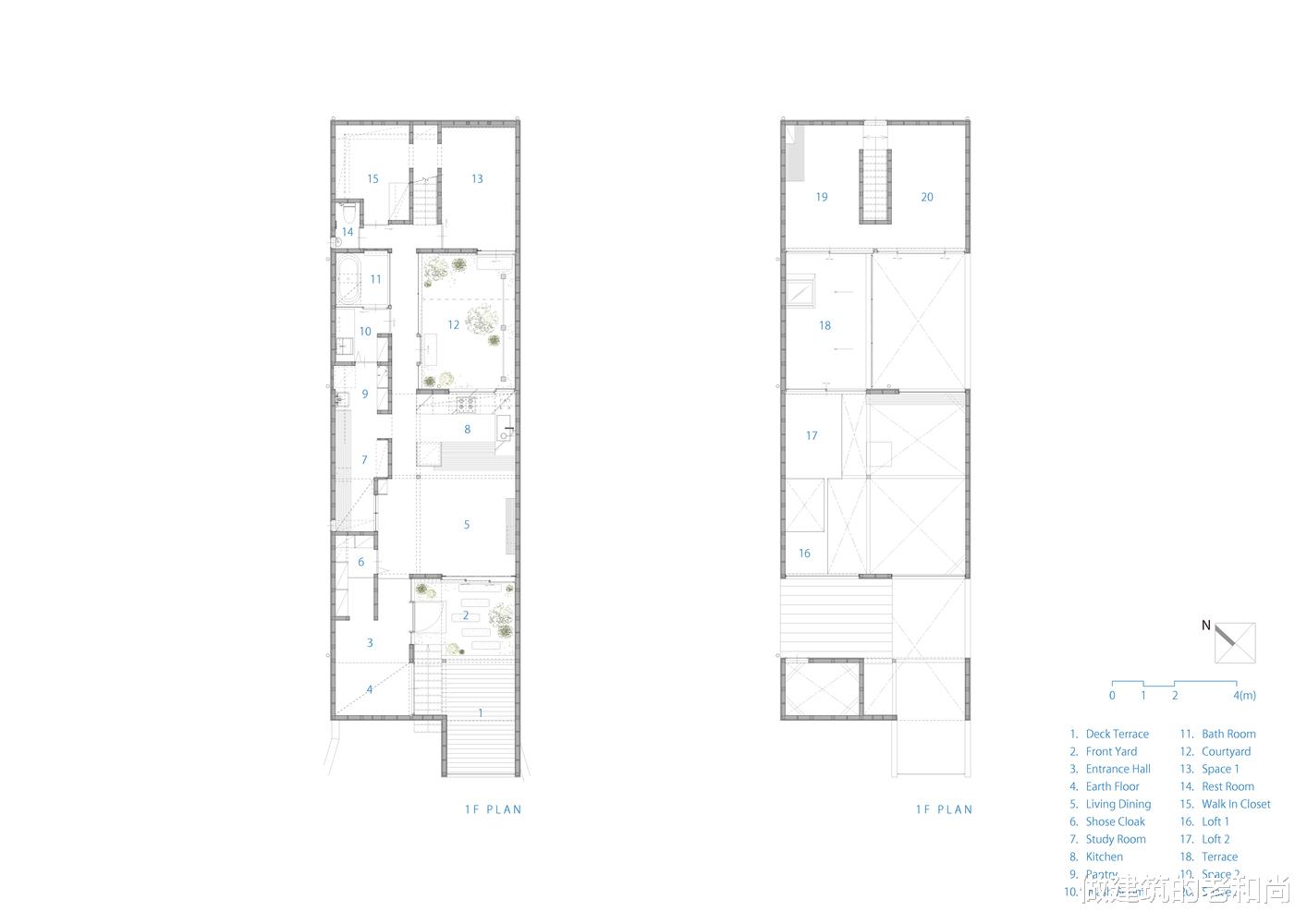 狭长地块上的住宅设计：置入庭院空间是关键