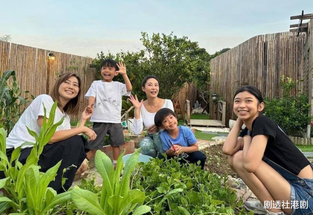 杨卓娜|惬意！TVB女星自设千尺庭院邀好友叙旧，花园中招呼16人仍空间阔落