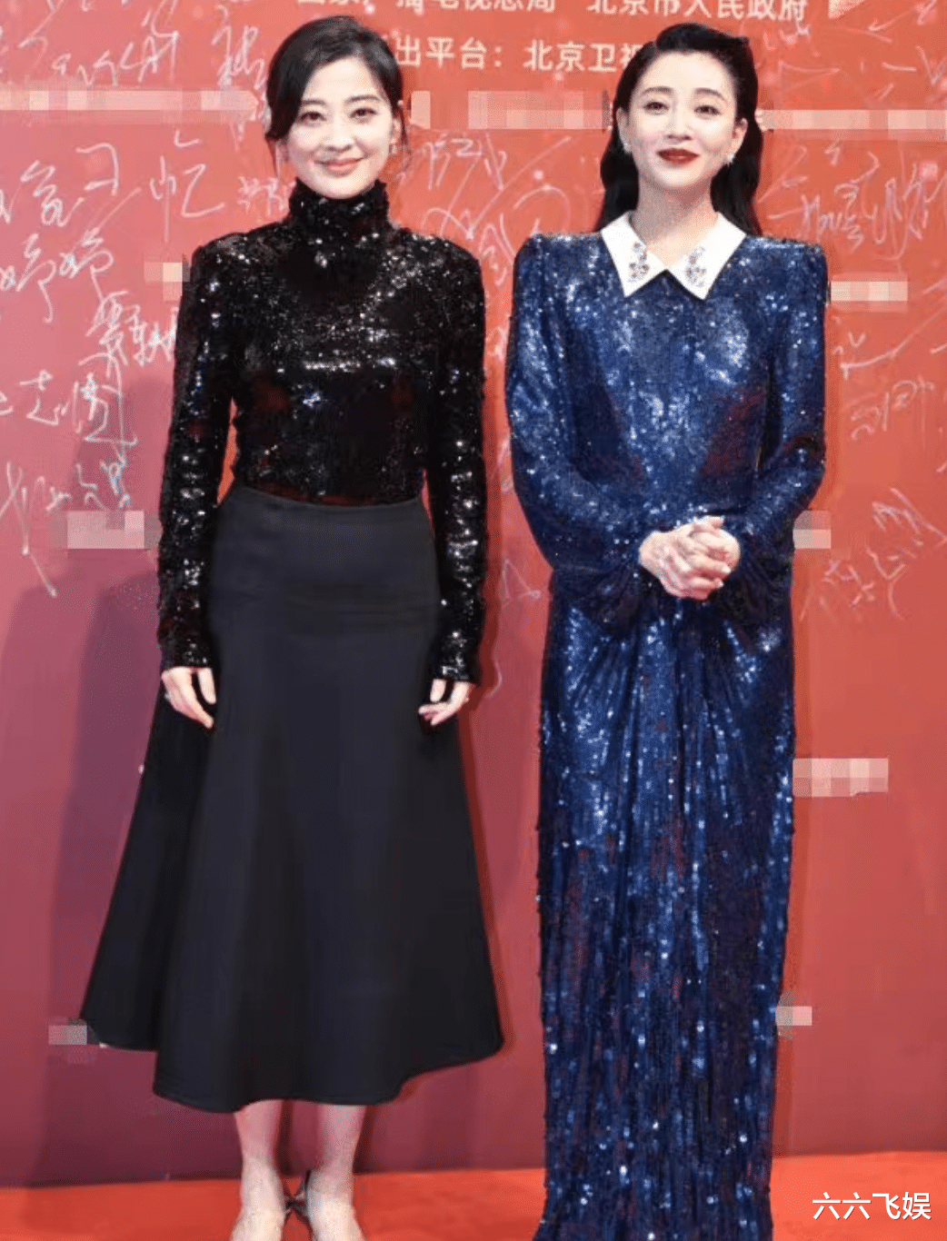 关晓彤|孙俪紫裙黑丝袜、关晓彤露肩显健硕，飞天奖红毯女明星生图好真实