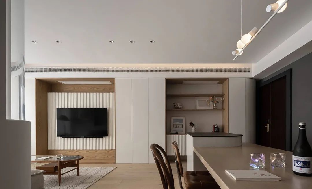 123m2大平层扩容:迂回动线+功能布局,太适合小户型照搬了!