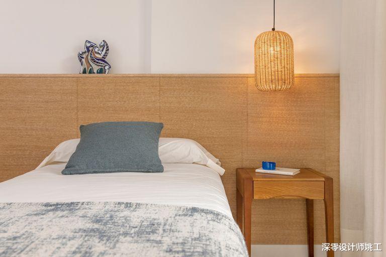 很喜欢这个65㎡小两室,普通的大白墙搭配木地板,也能装出高级感