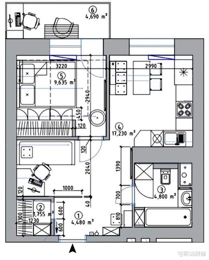 90后夫妻42㎡的小家,坚持“去客厅化”设计,结果越住越舒适