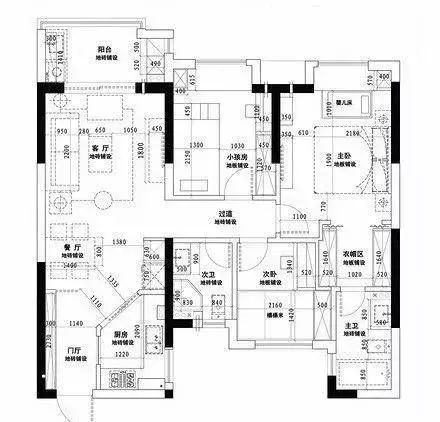 100㎡优雅中式风，尽显中式典雅品味！