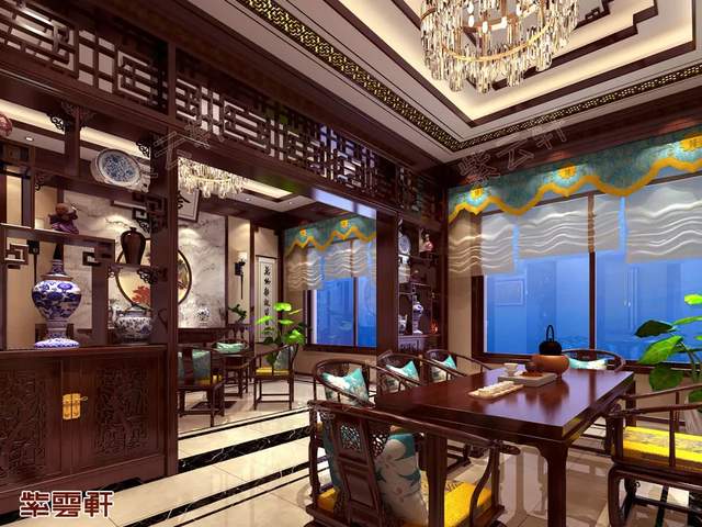 私人豪宅山中建，设计风格很独特，青山碧水掩风华