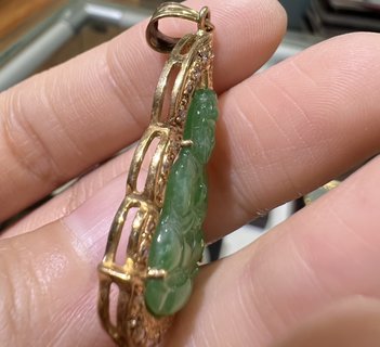 翡翠|老翡翠观音