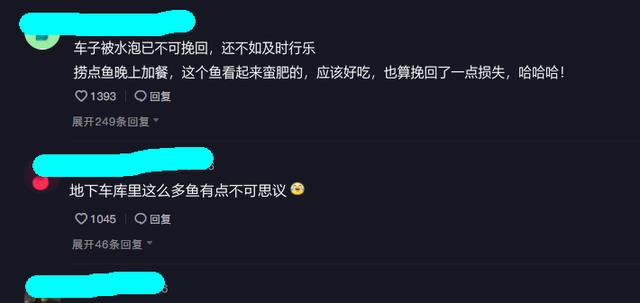 海南一地库积水,男子爱车被淹却捞回几十条鱼,男子:心情好多了