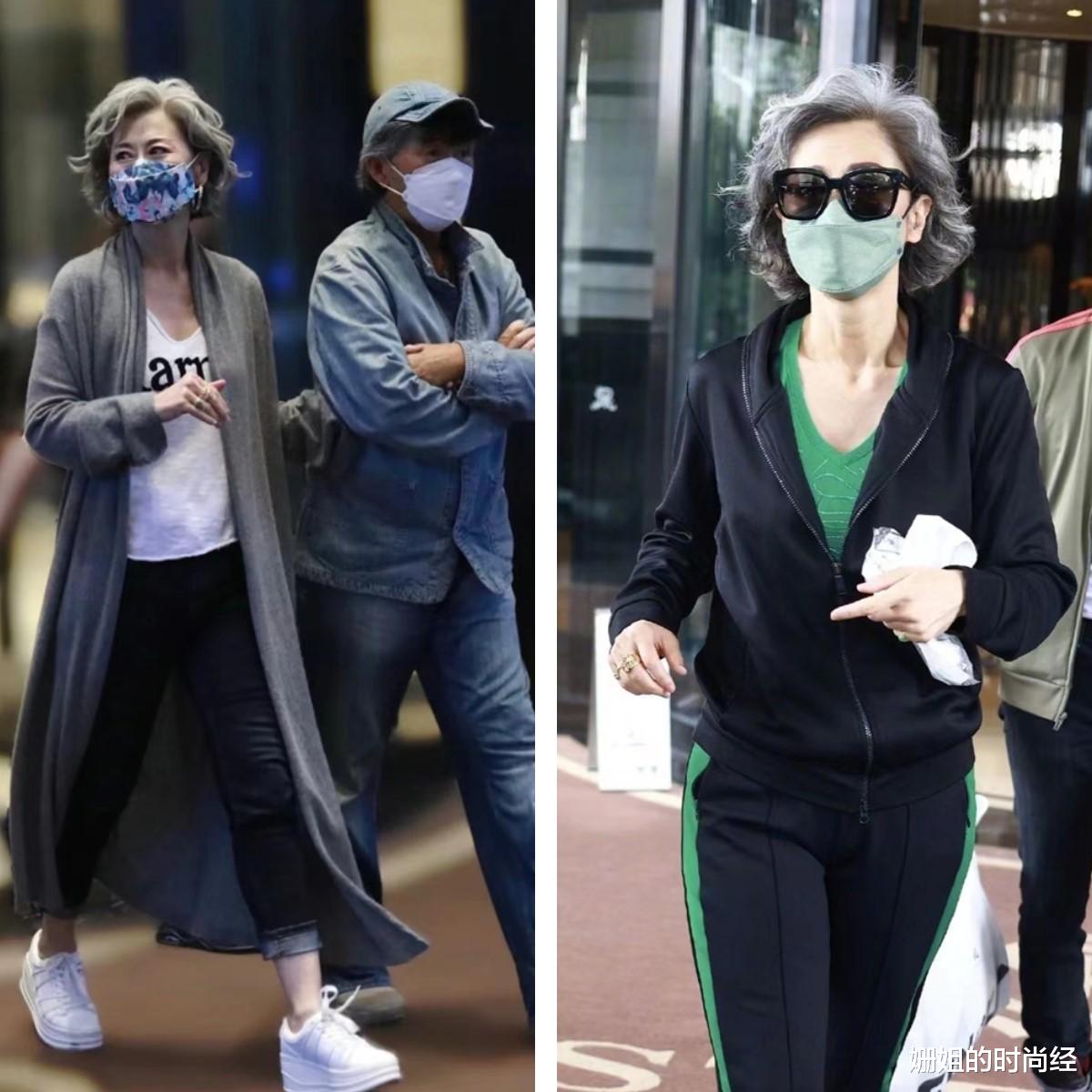 穿衣搭配 看了60岁叶倩文的穿搭，我发现：穿衣“不扮嫩”，从容老去才真美