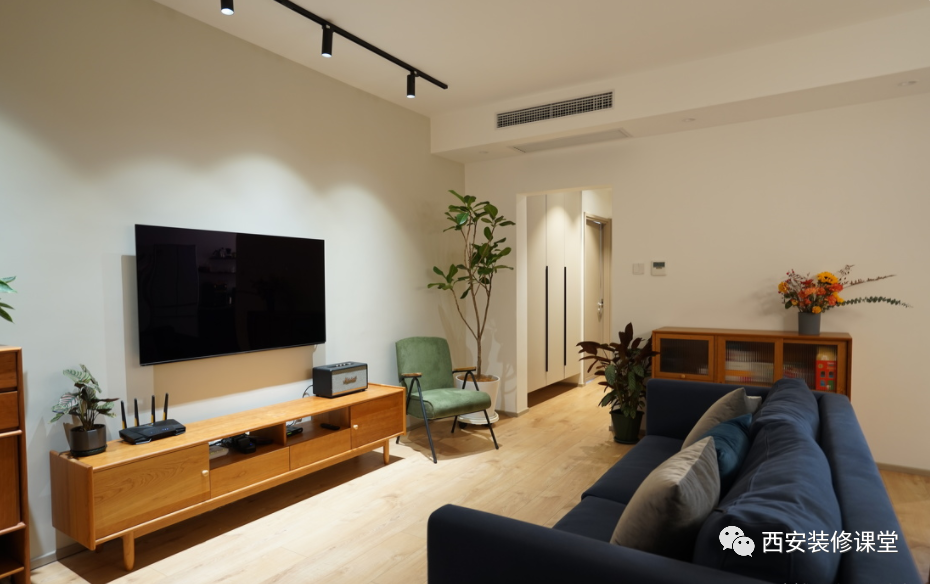 85㎡两室,自然实用三口之家