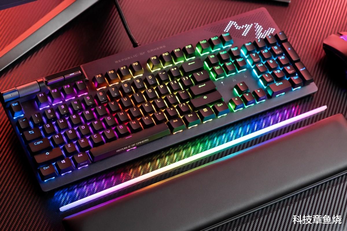 键盘|定义量产客制化的高端键盘,ROG耀光2幻游戏键盘体验