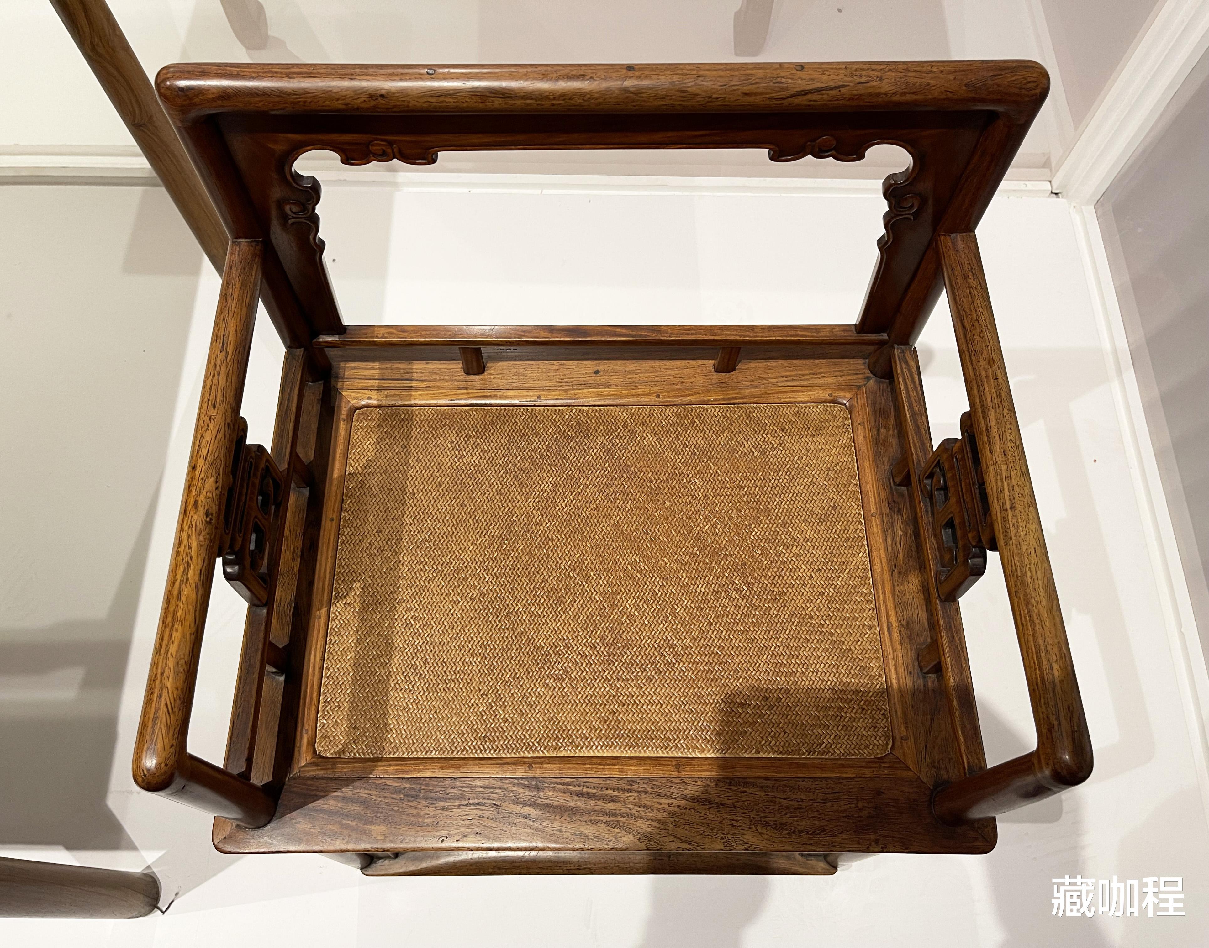 玫瑰|对得起百万估价,黄花梨玫瑰椅木质标本级