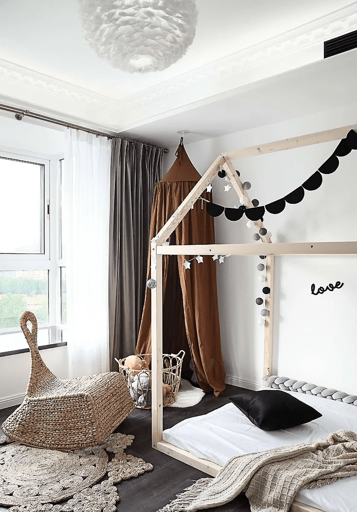 115㎡浪漫法式新房，网友说：一看就是一个没有孩子的家庭啊