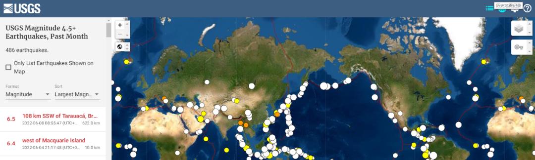 地球已经长达20余天未发生6级以上的地震,近期需注意8级大地震
