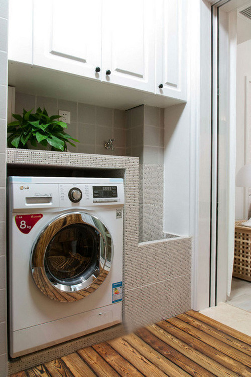 我家阳台用马赛克砌了个“洗衣池”，邻居看了二话不说直接照做！