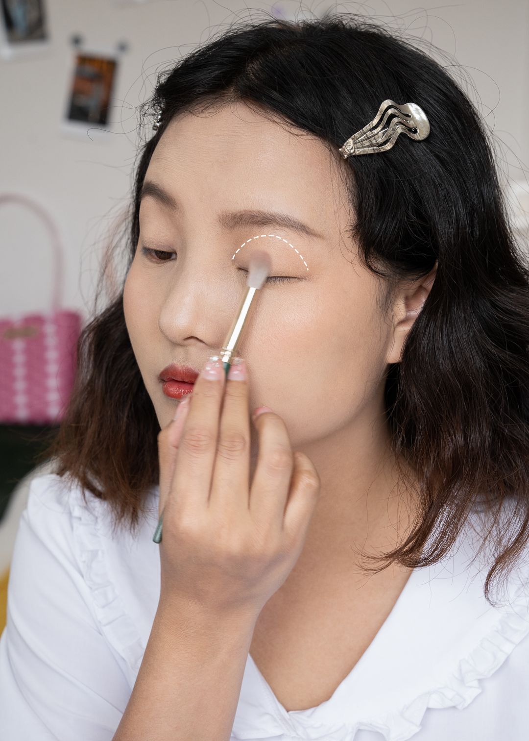 画了个超级「放大双眼」的妆,分享给你们~