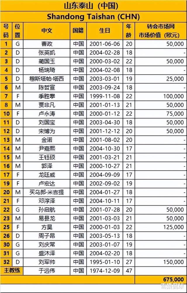 中超|领衔出征亚冠！山东泰山铁卫已不在郝伟计划中 战术变革他已掉队