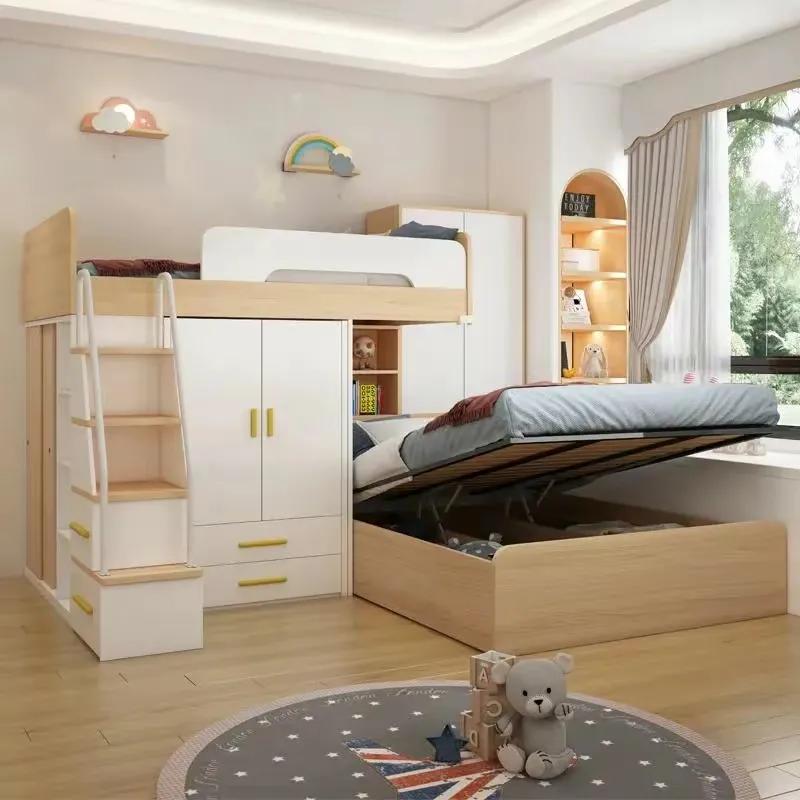 新式“错位床”,整洁美观省空间,太给力了!